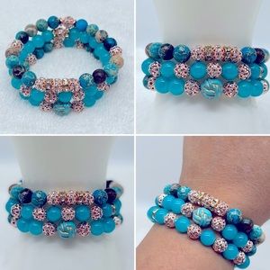 Turquoise Bracelet Set